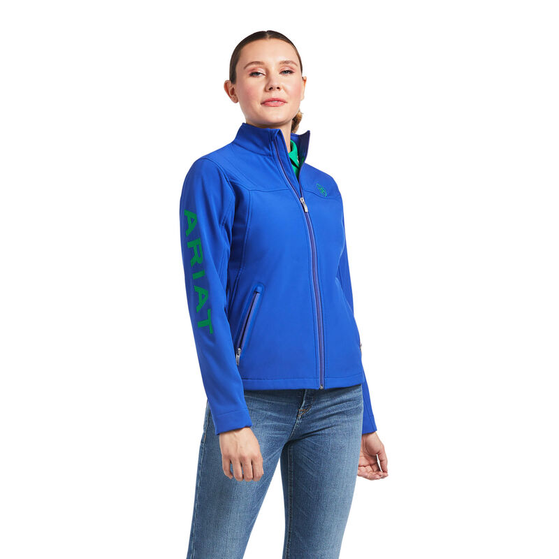 Ariat Jacke Damen - New Team Softshell Blau ( DRVAY-8930 )